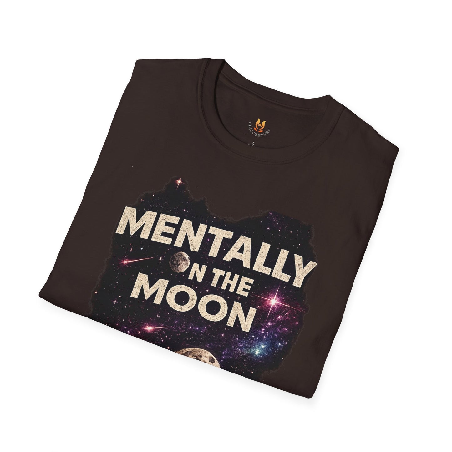 Mentally on the Moon Cosmic Graphic Tee