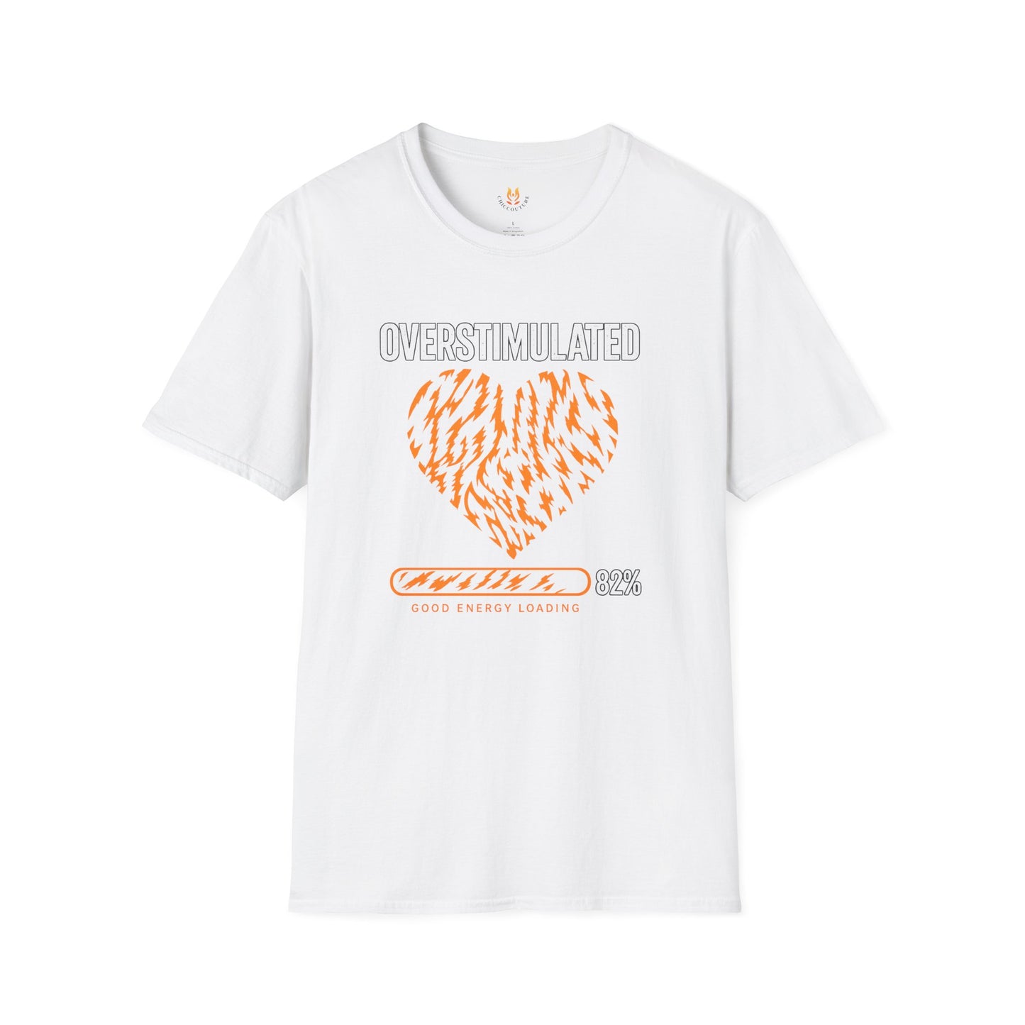 Tiger Heart Energy T-Shirt — 'Energy in Progress' Graphic Tee
