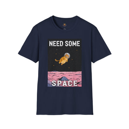 Space Cat T-Shirt — "Need Some Space" Graphic Tee