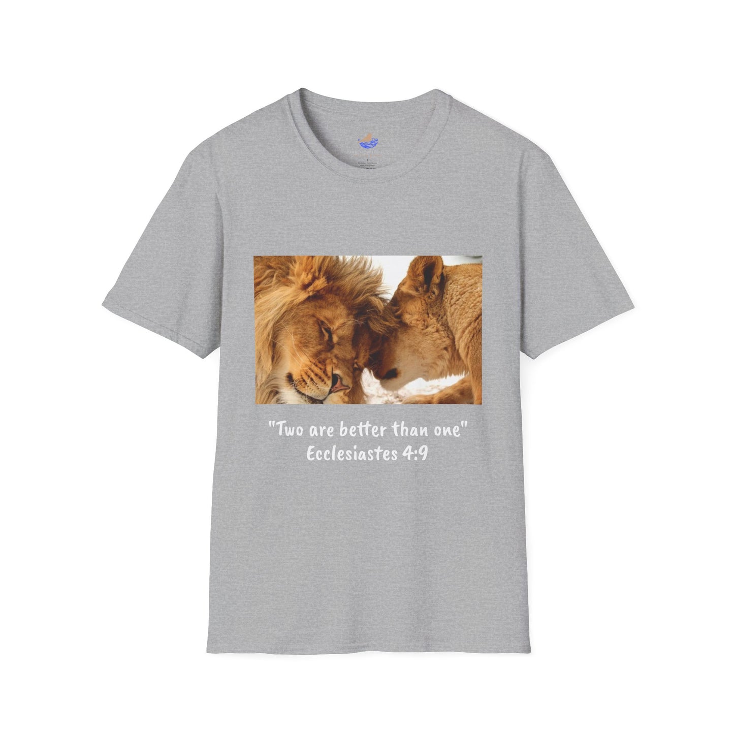 “Two Are Better Than One” – Unisex Tee by BirdNestDesign