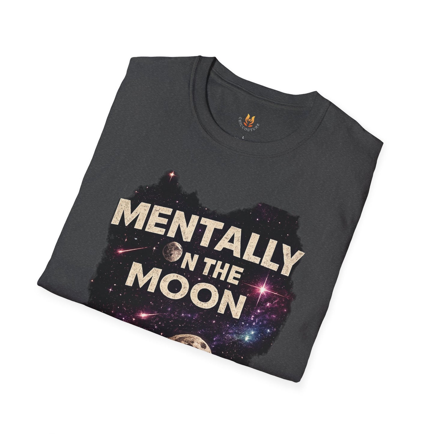 Mentally on the Moon Cosmic Graphic Tee