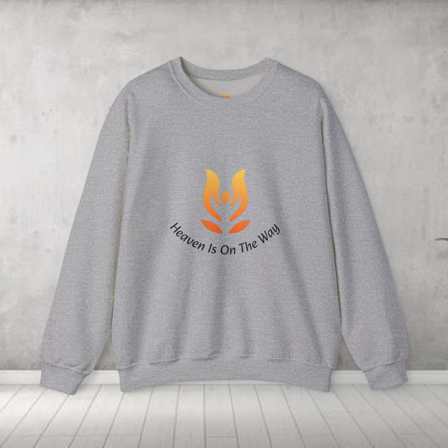 "Heaven Is On The Way " - ChicTure Logo Crewneck Sweatshirt