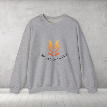 "Heaven Is On The Way " - ChicTure Logo Crewneck Sweatshirt