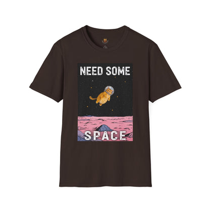 Space Cat T-Shirt — "Need Some Space" Graphic Tee