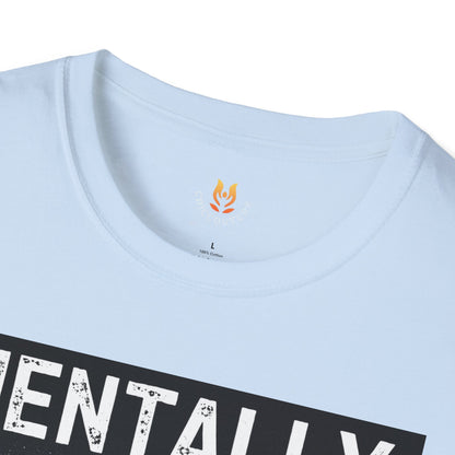 Mentally on the Moon Cat T-Shirt — Cosmic Cat Tee
