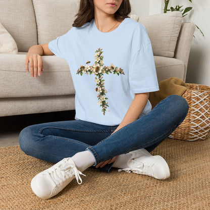 Apple Blossom Cross T-Shirt Gallery Image 20 | ChicCouture