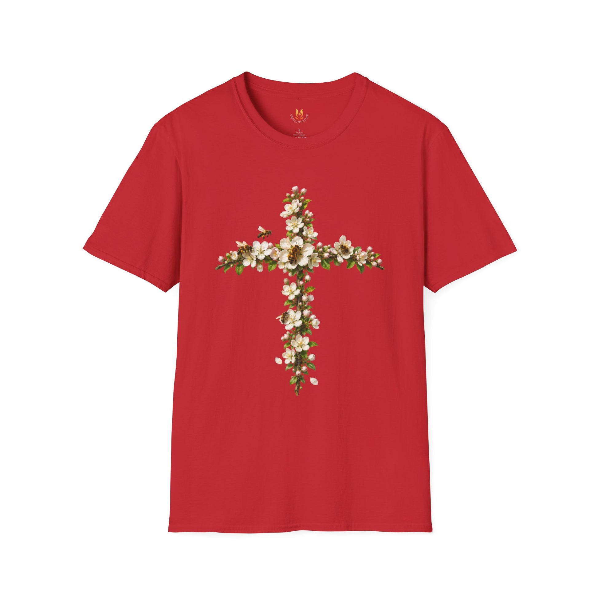 Apple Blossom Cross T-Shirt Gallery Image 27 | ChicCouture
