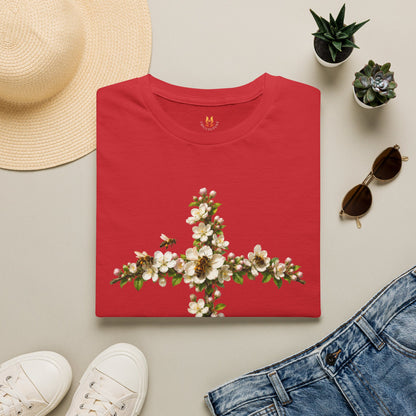 Apple Blossom Cross T-Shirt Gallery Image 7 | ChicCouture