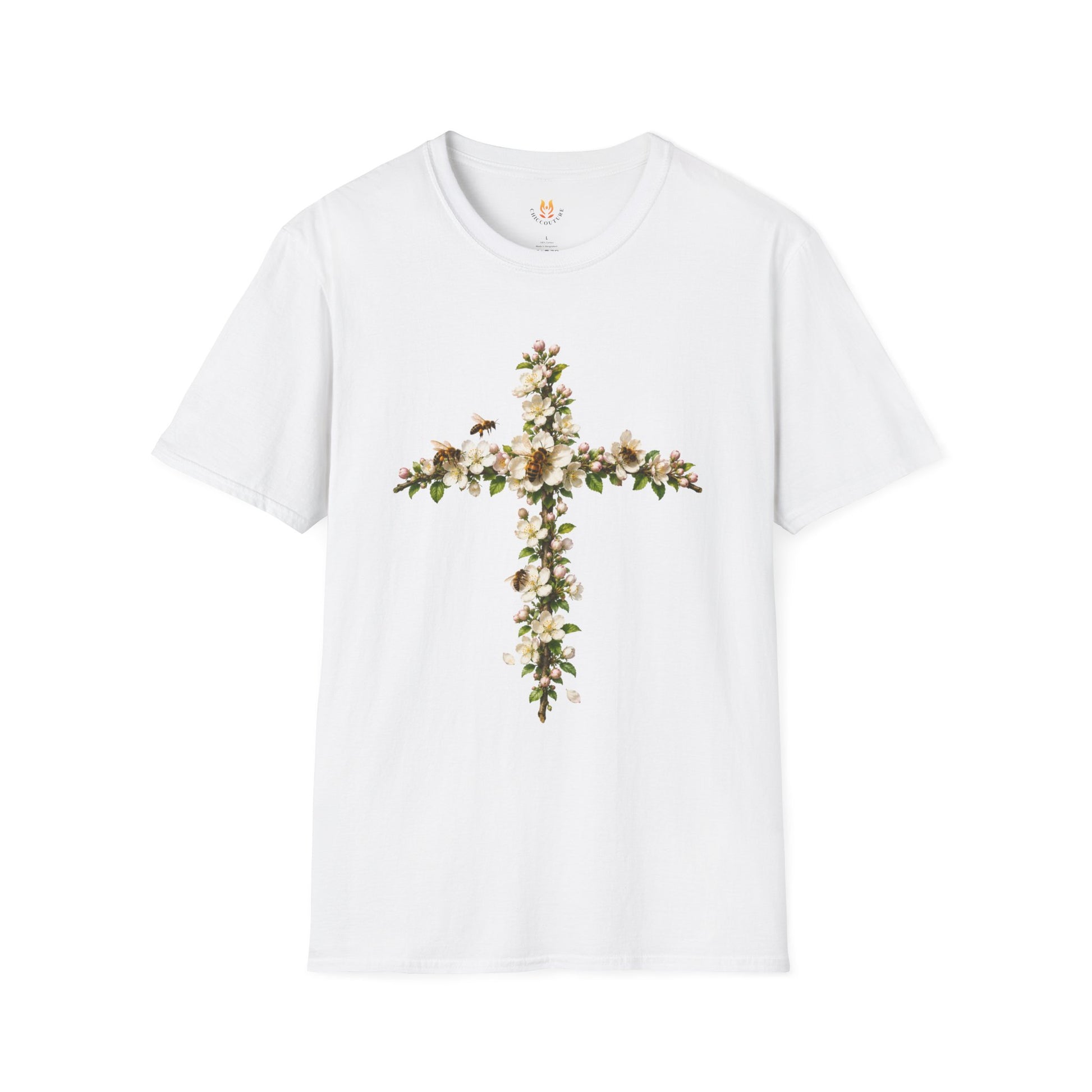 Apple Blossom Cross T-Shirt Gallery Image 9 | ChicCouture