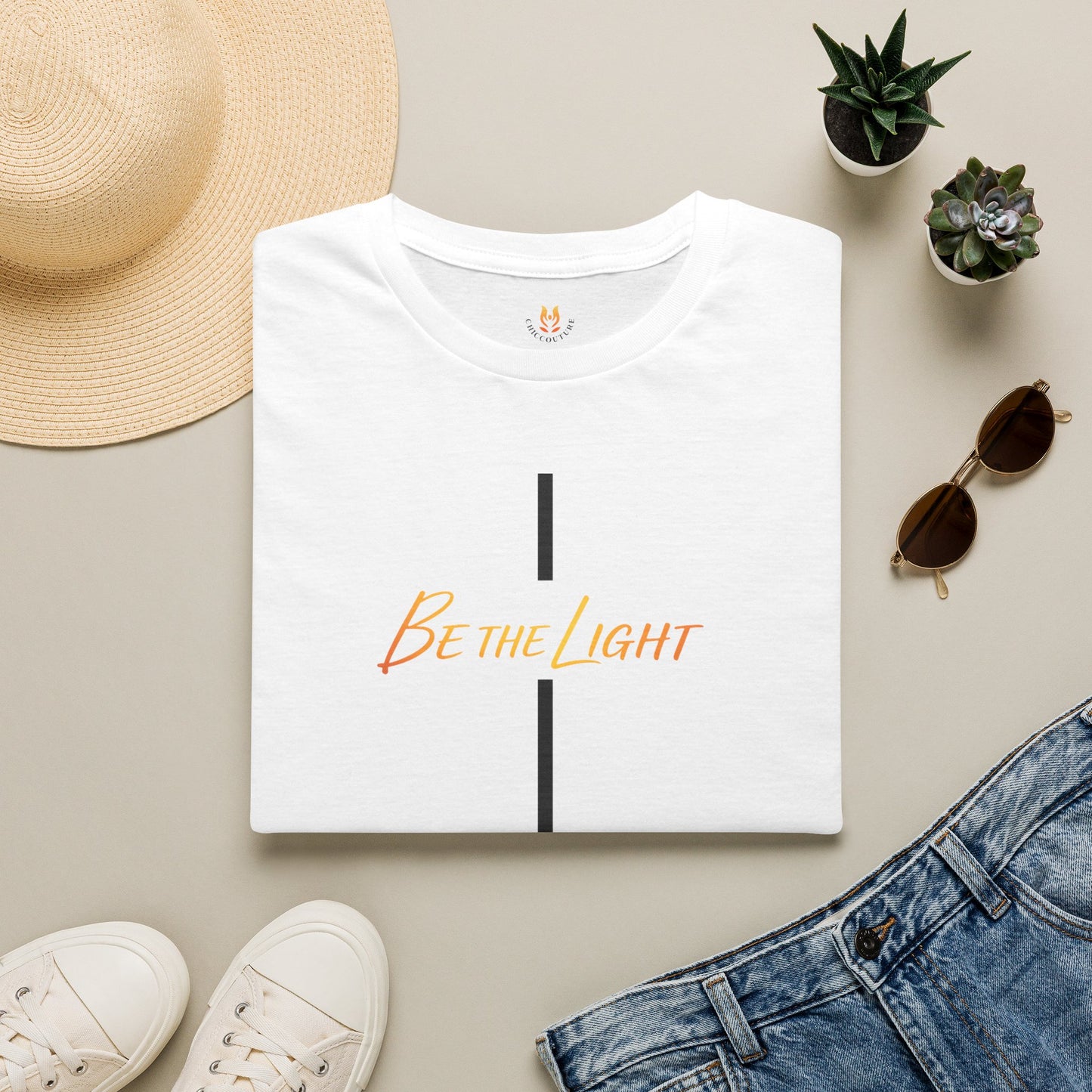 Be the Light T-Shirt Main Image | ChicCouture