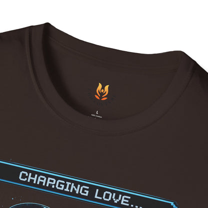 Blue Leopard Charging Love - Unisex Softstyle T-Shirt Gallery Image 18 | ChicCouture