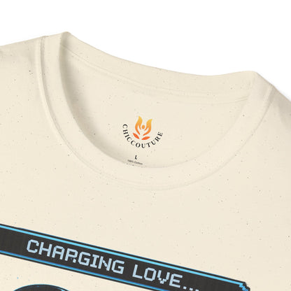 Blue Leopard Charging Love - Unisex Softstyle T-Shirt Gallery Image 21 | ChicCouture