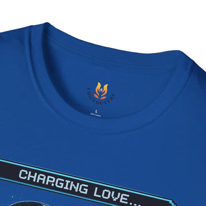 Blue Leopard Charging Love - Unisex Softstyle T-Shirt Gallery Image 24 | ChicCouture