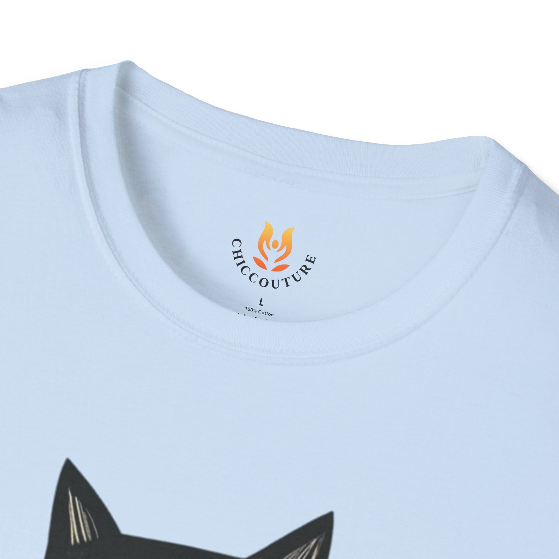 Cool Cat - Unisex Softstyle T-Shirt Gallery Image 8 | ChicCouture
