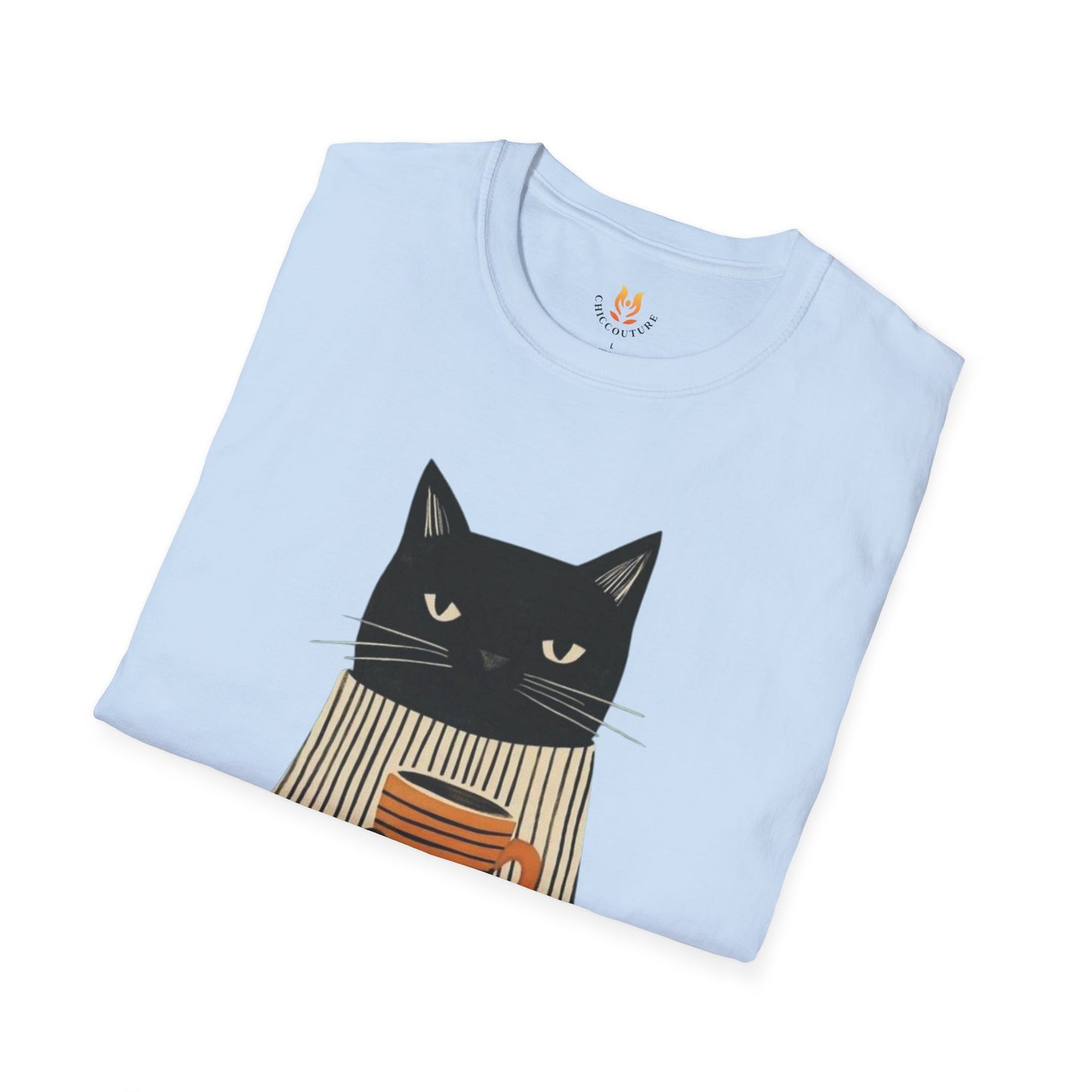 Cool Cat - Unisex Softstyle T-Shirt Gallery Image 9 | ChicCouture