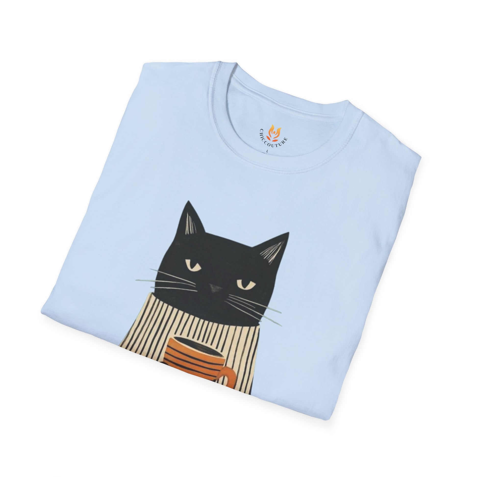 Cool Cat - Unisex Softstyle T-Shirt Gallery Image 9 | ChicCouture