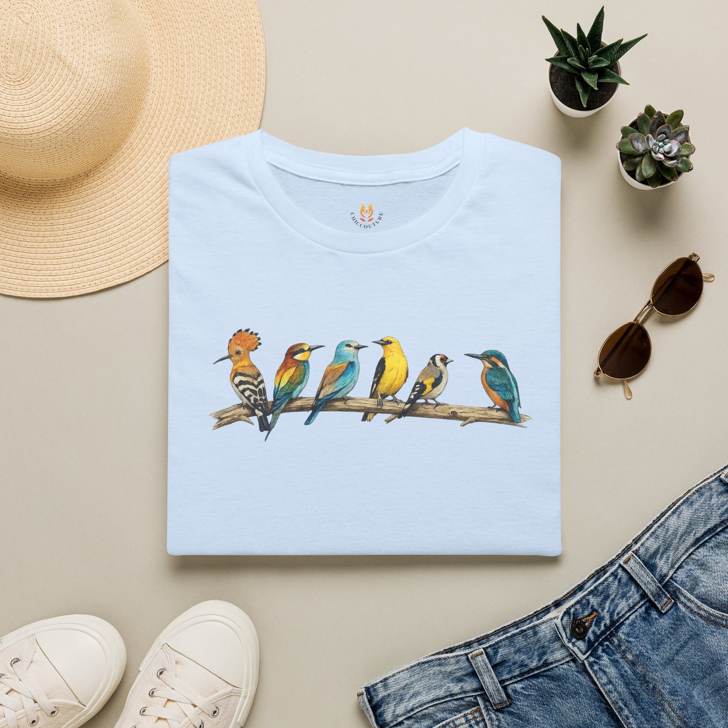 Feathered Harmony T-Shirt Gallery Image 7 | ChicCouture