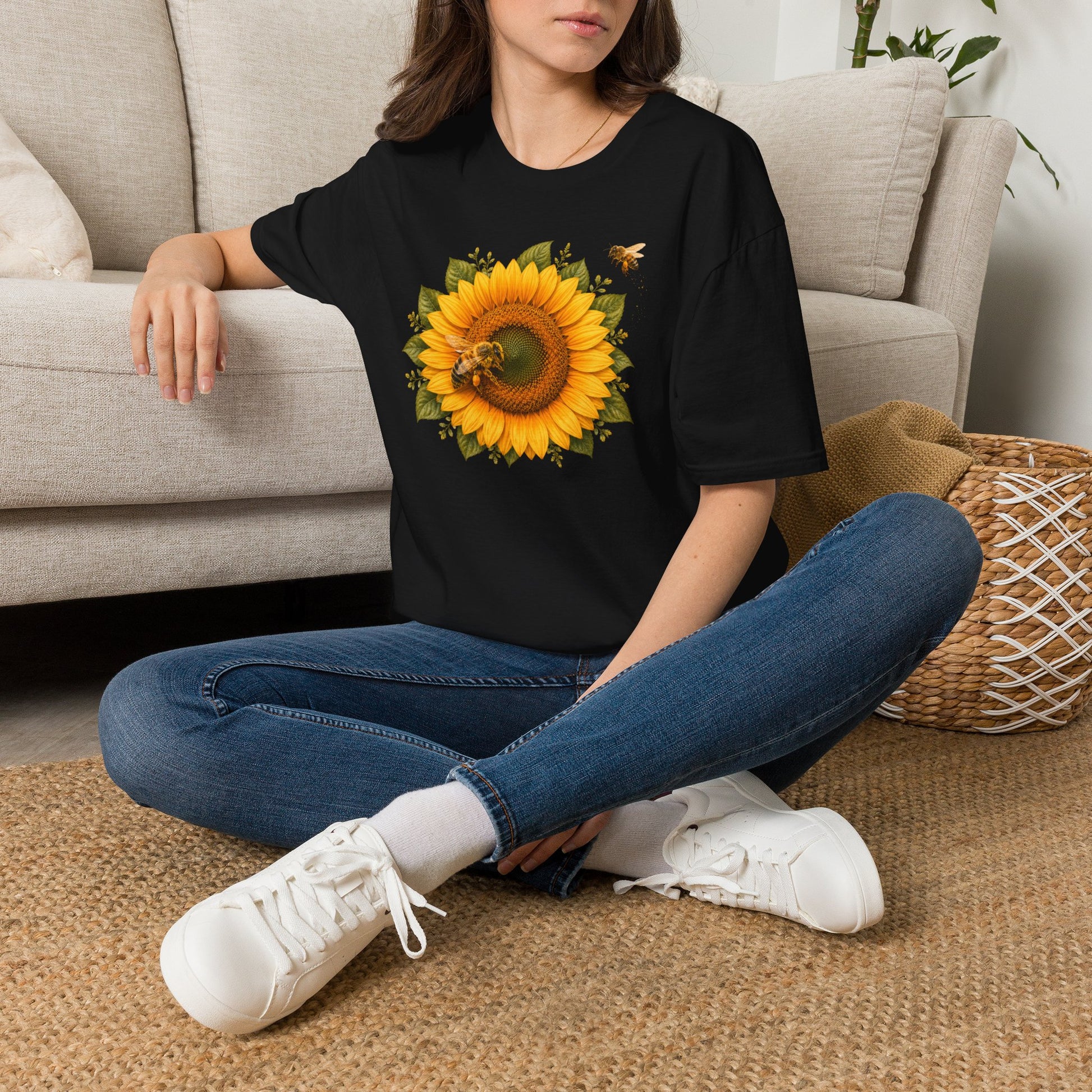 Golden Petals T-Shirt Gallery Image 11 | ChicCouture