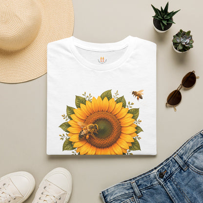 Golden Petals T-Shirt Main Image | ChicCouture