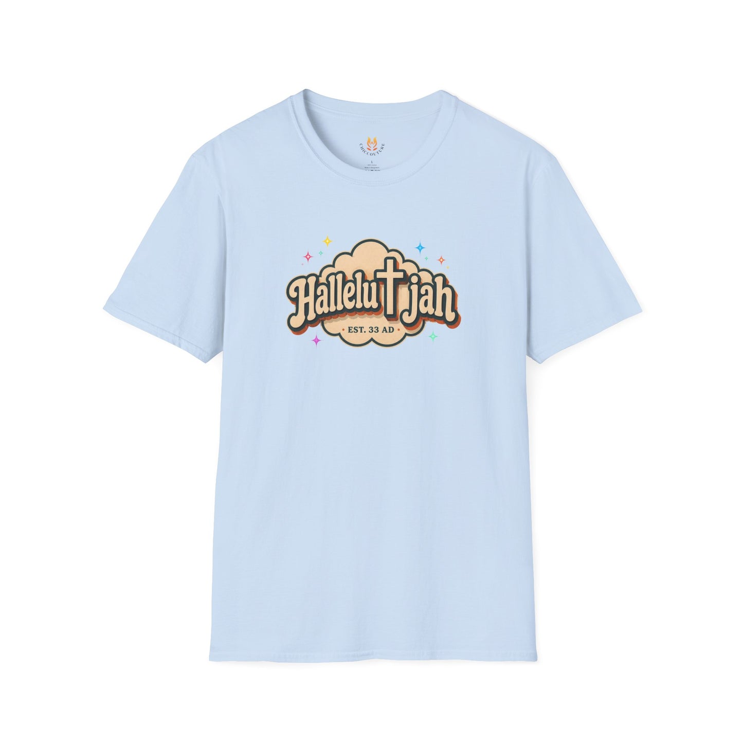 Hallelujah T-Shirt — Faith-Inspired Christian Tee Gallery Image 2 | ChicCouture