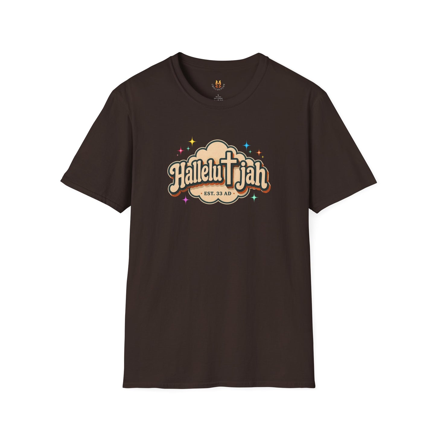 Hallelujah T-Shirt — Faith-Inspired Christian Tee Main Image | ChicCouture