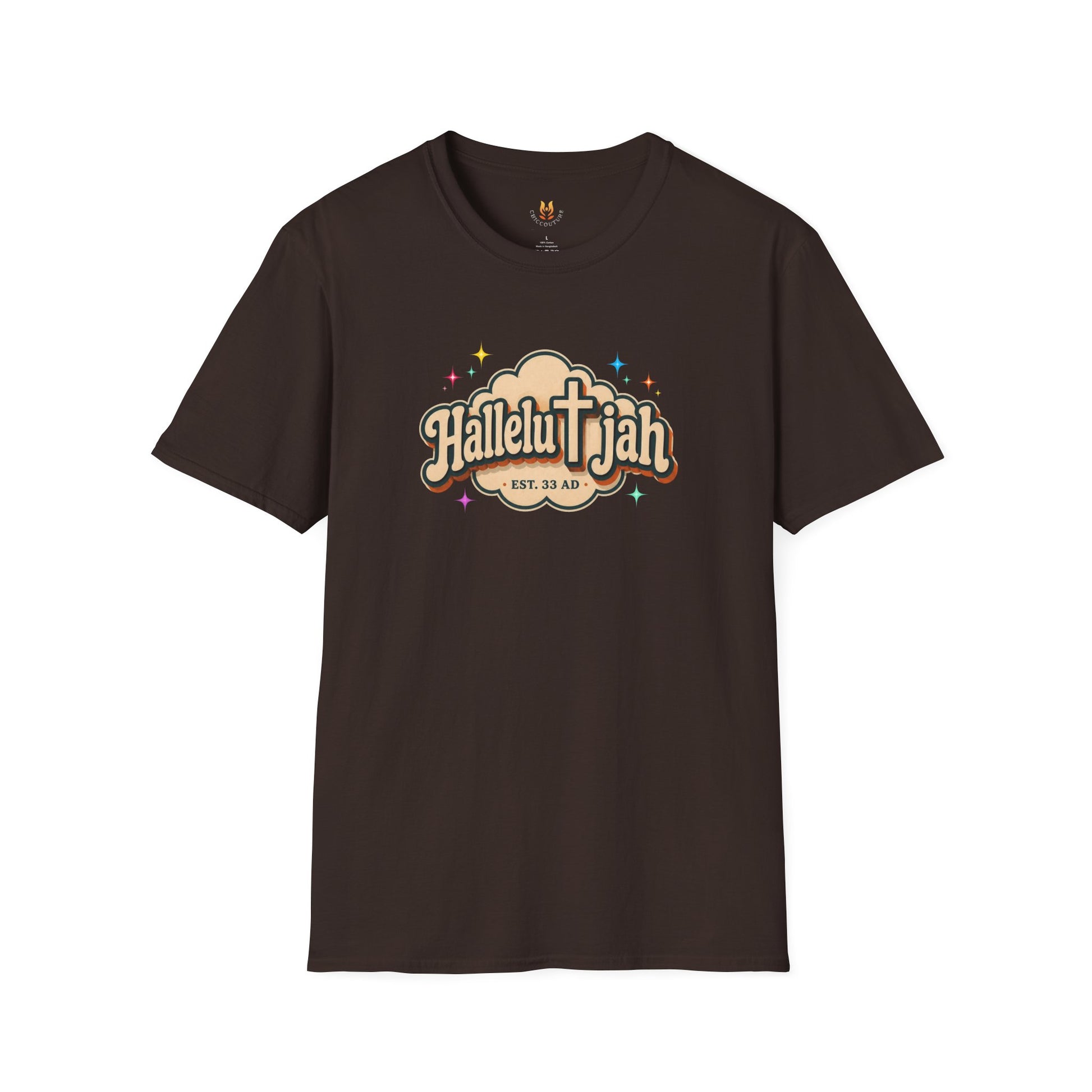 Hallelujah T-Shirt — Faith-Inspired Christian Tee Main Image | ChicCouture