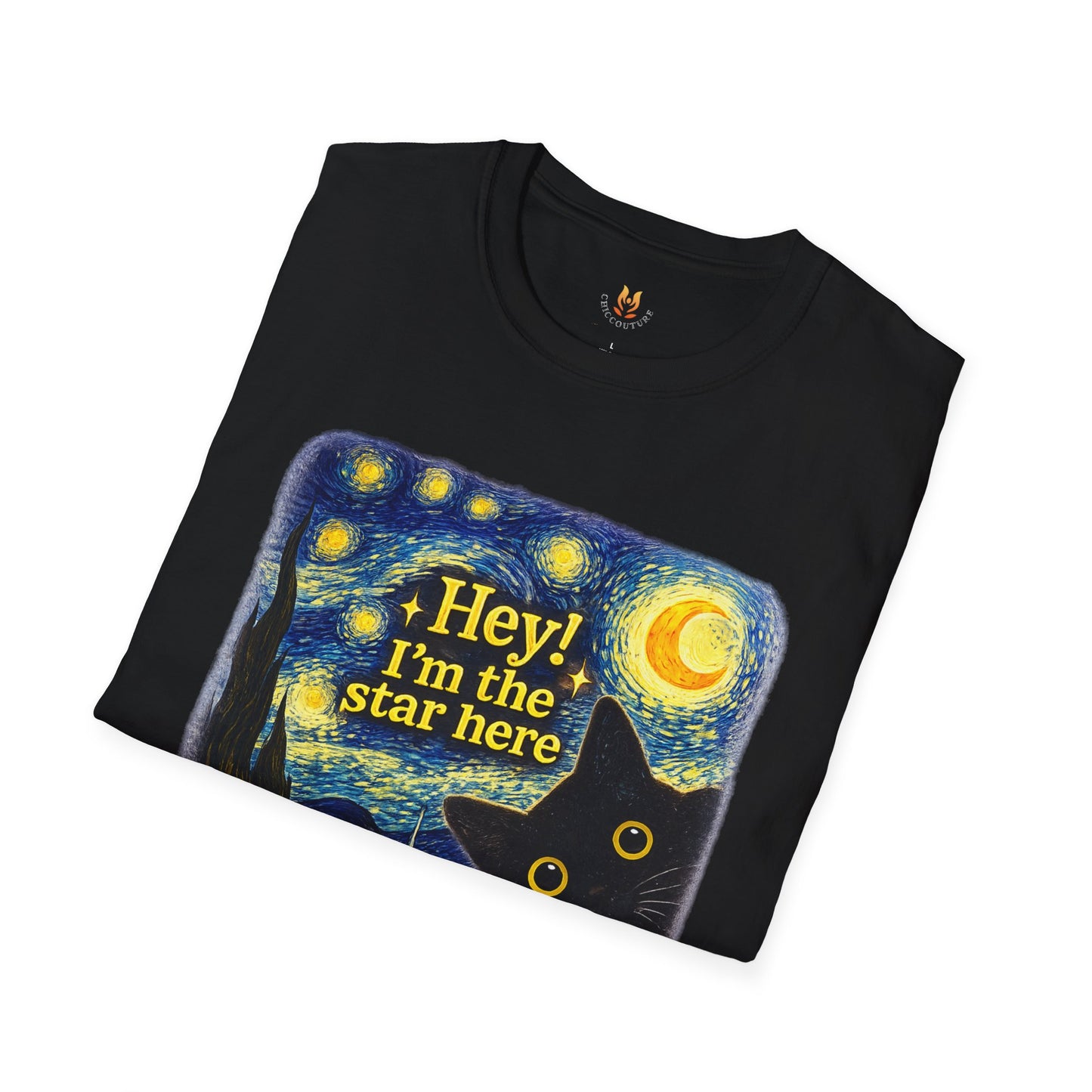 "I'm the Star Here" Cat T-Shirt Gallery Image 22 | ChicCouture