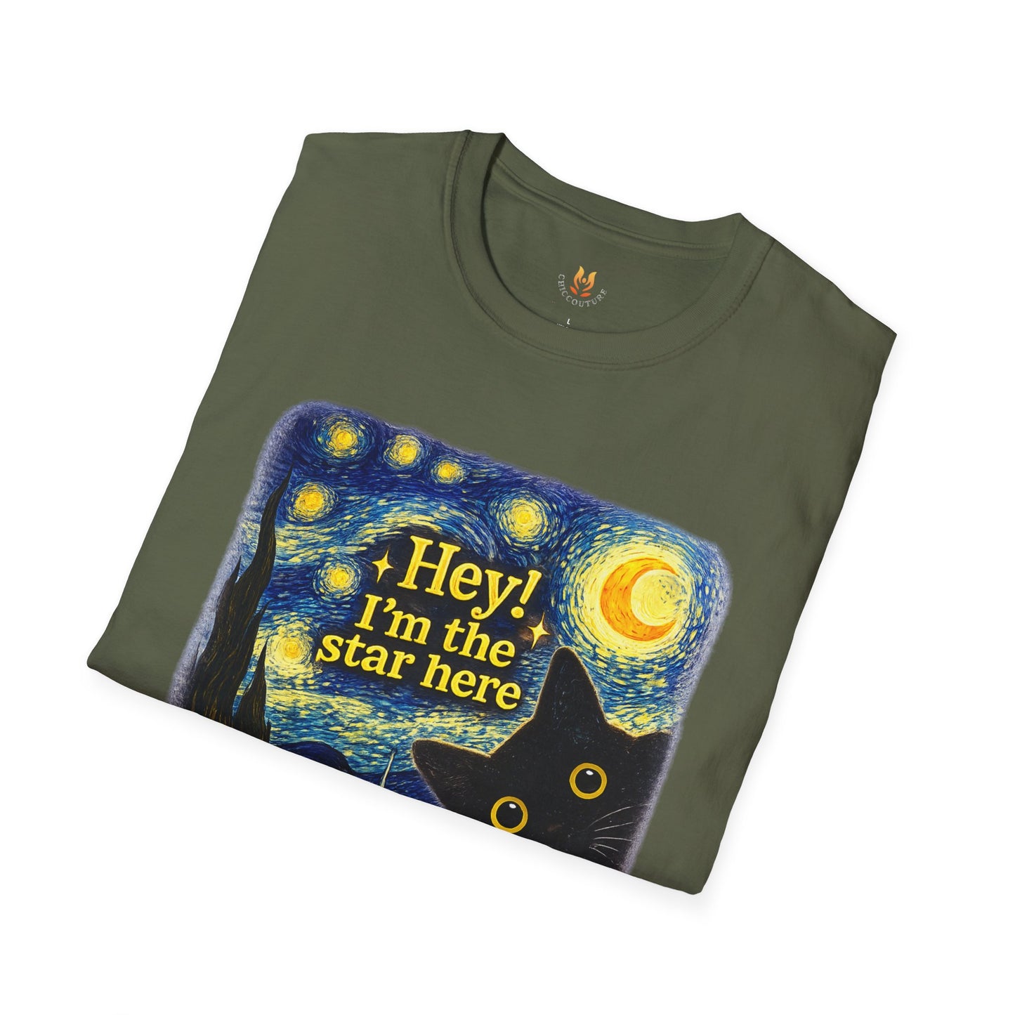 "I'm the Star Here" Cat T-Shirt Gallery Image 28 | ChicCouture