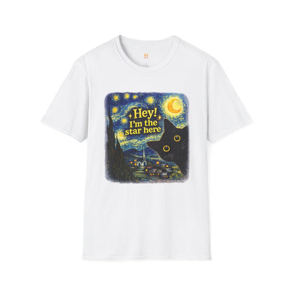 "I'm the Star Here" Cat T-Shirt Gallery Image 3 | ChicCouture