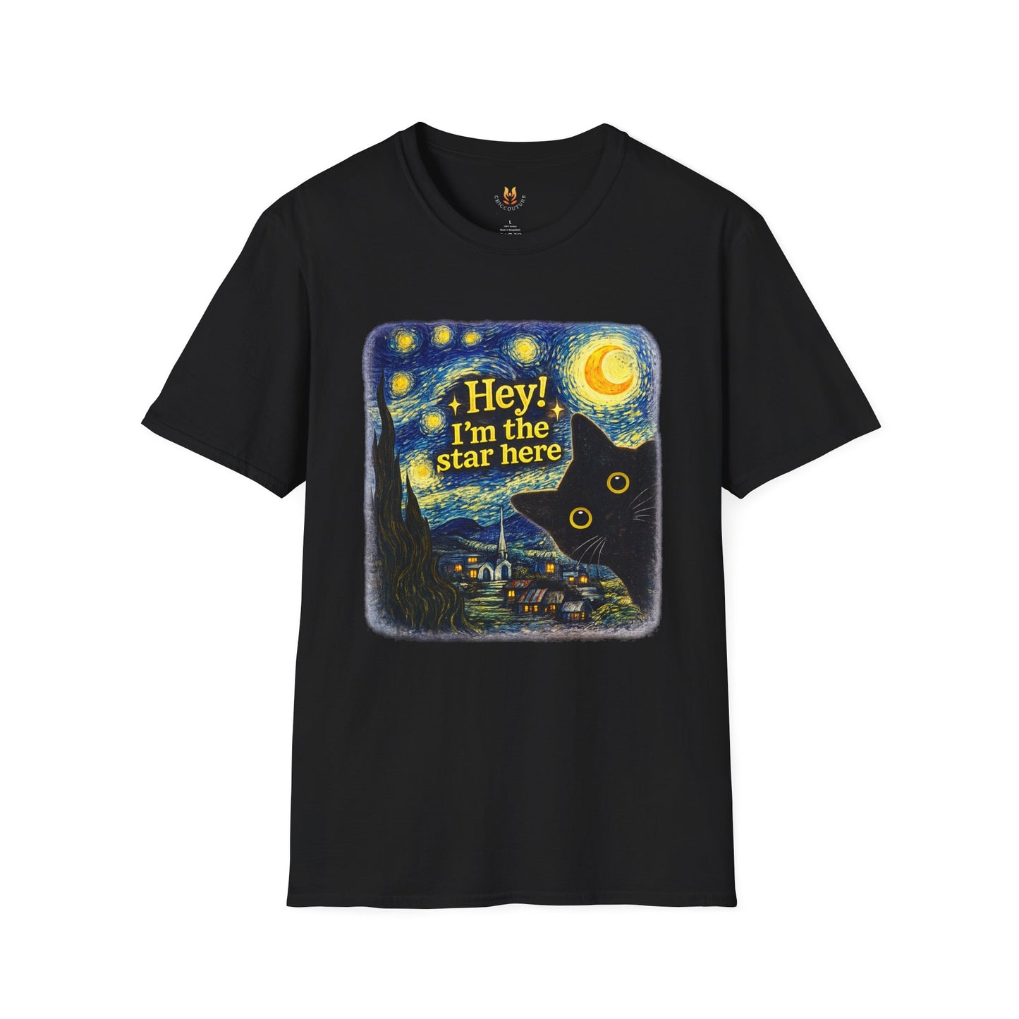 "I'm the Star Here" Cat T-Shirt Gallery Image 4 | ChicCouture