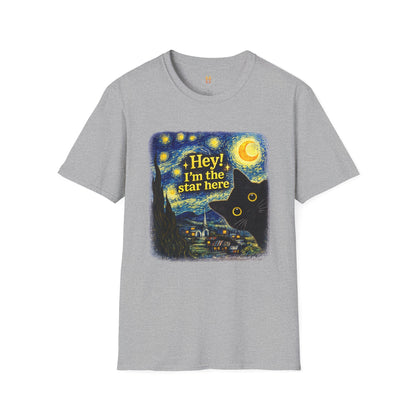 "I'm the Star Here" Cat T-Shirt Gallery Image 5 | ChicCouture