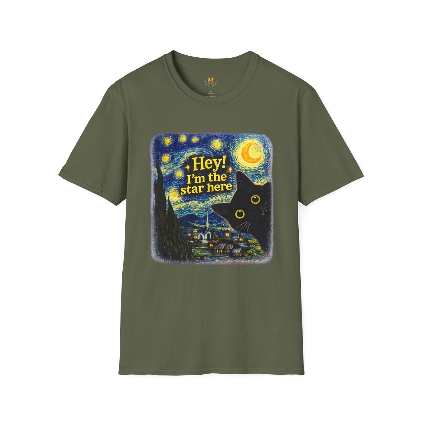 "I'm the Star Here" Cat T-Shirt Gallery Image 6 | ChicCouture
