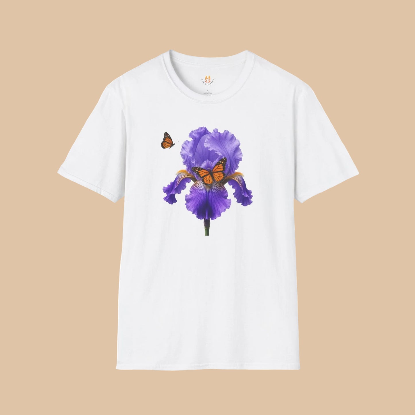 Iris and Butterflies T-Shirt Gallery Image 10 | ChicCouture