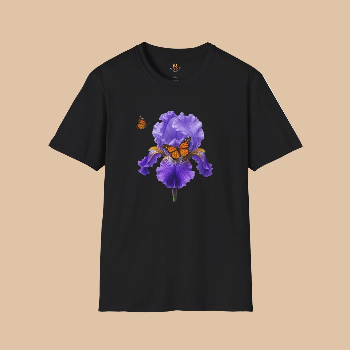 Iris and Butterflies T-Shirt Gallery Image 11 | ChicCouture