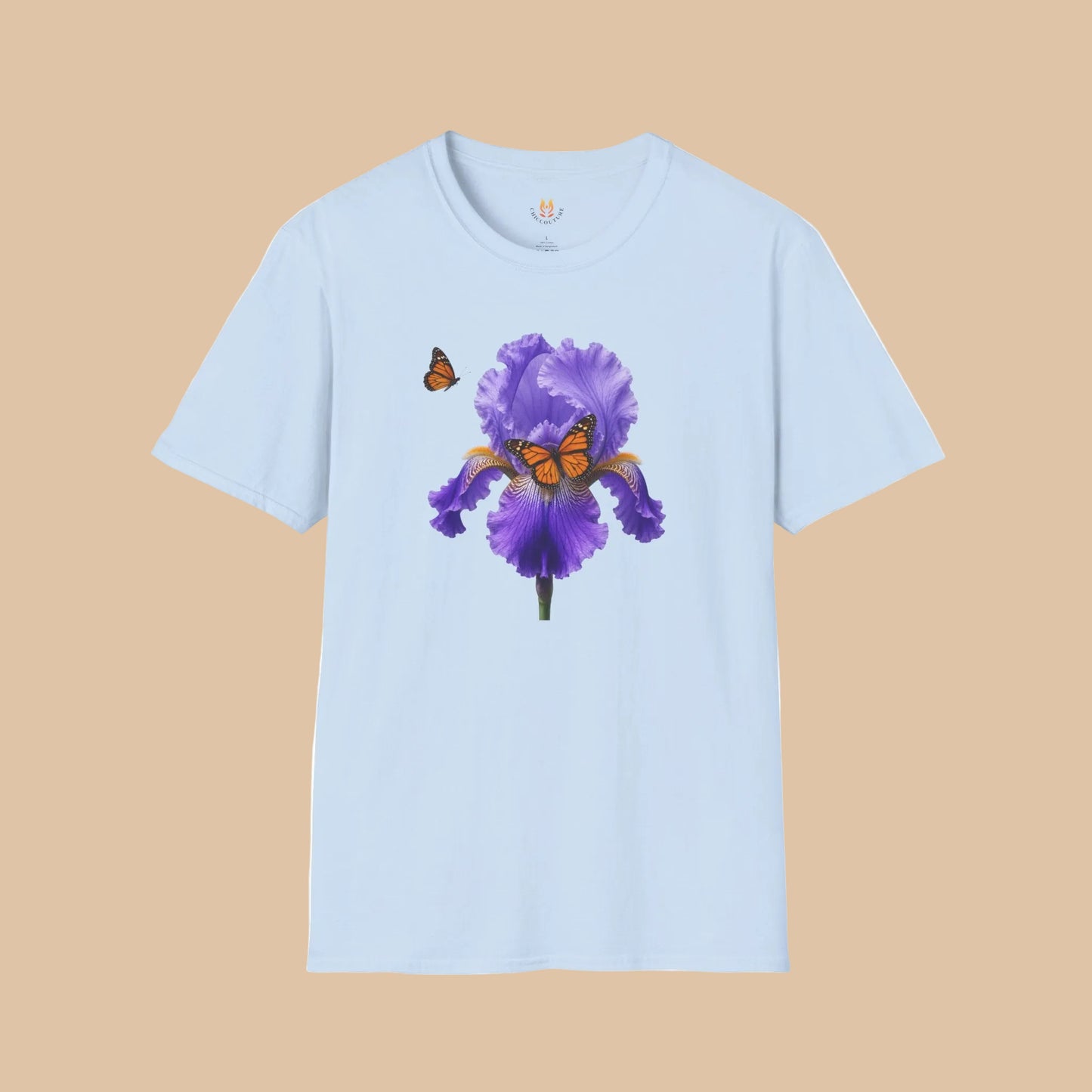 Iris and Butterflies T-Shirt Gallery Image 13 | ChicCouture