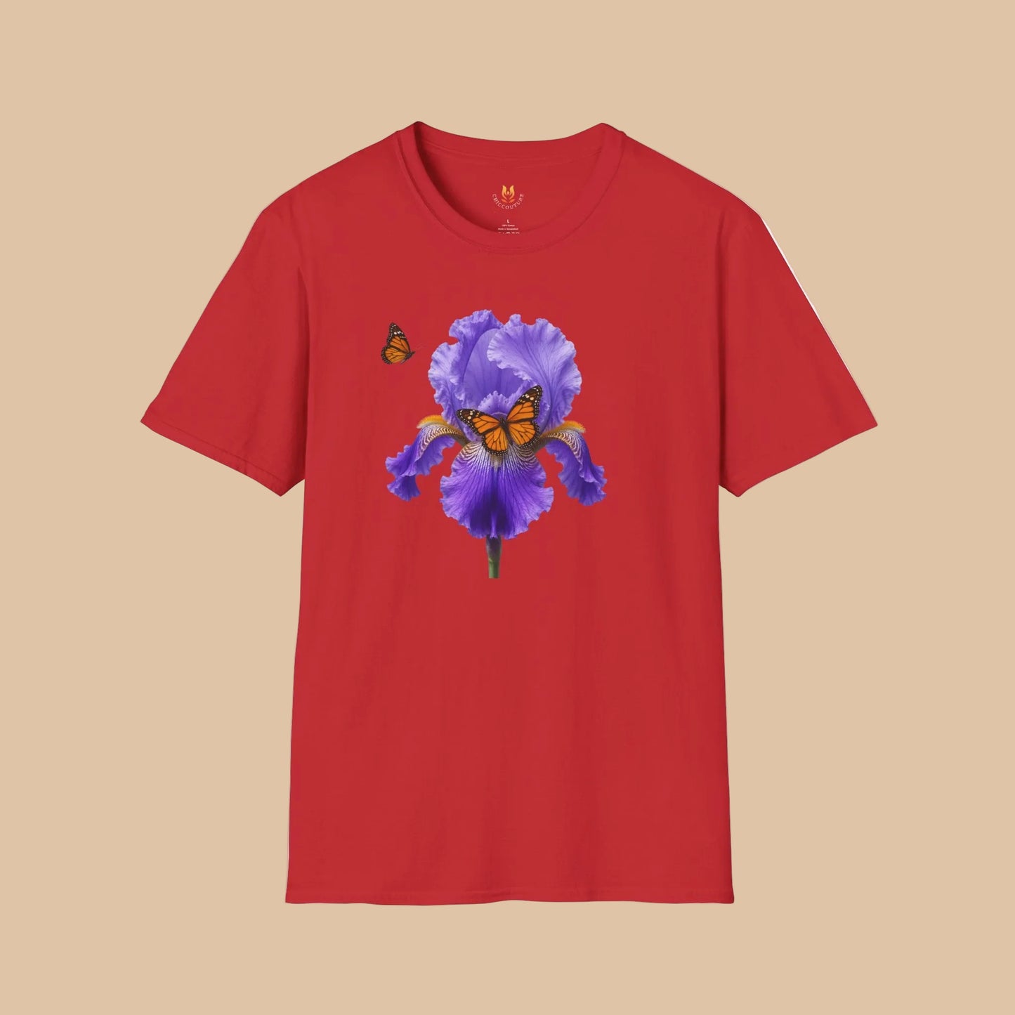 Iris and Butterflies T-Shirt Gallery Image 15 | ChicCouture