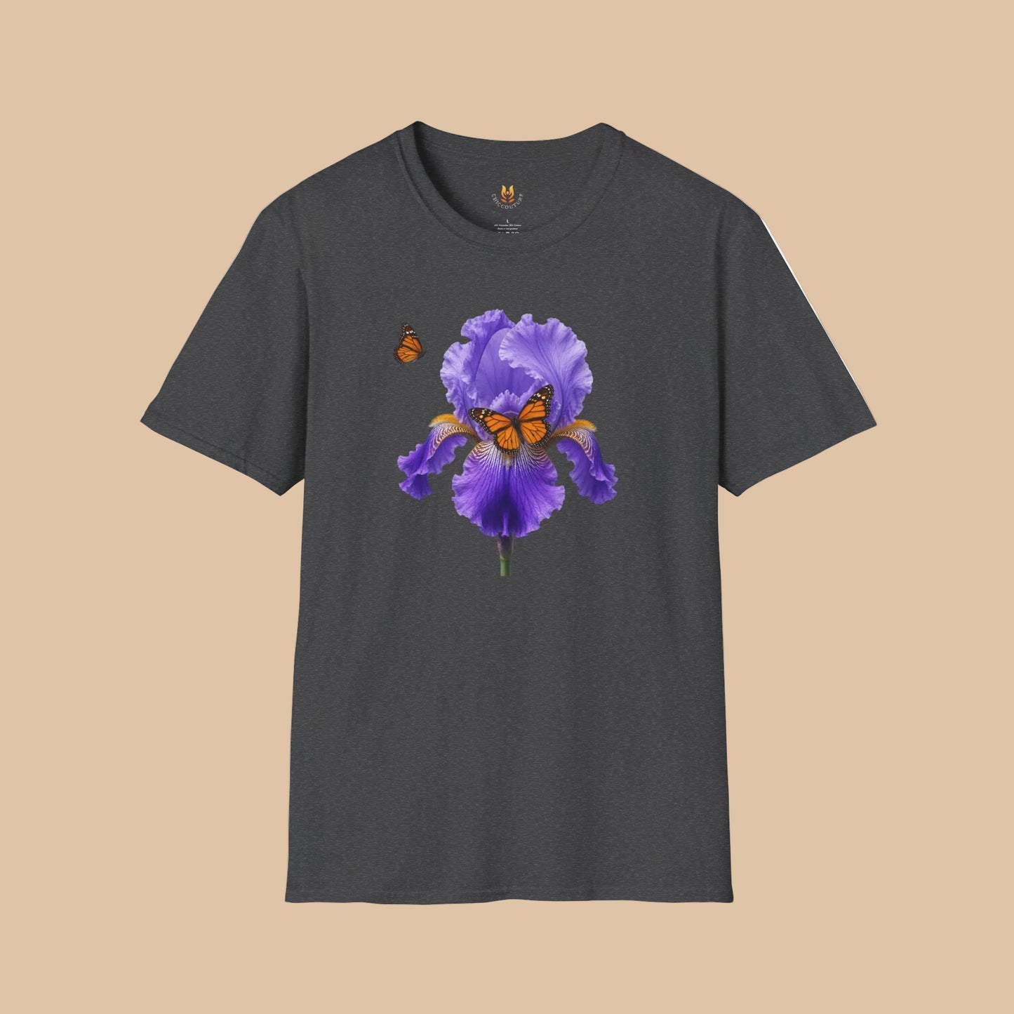Iris and Butterflies T-Shirt Gallery Image 16 | ChicCouture