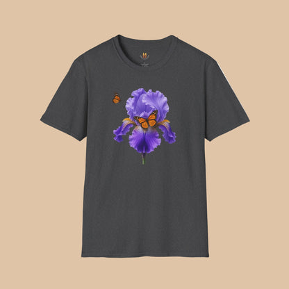 Iris and Butterflies T-Shirt Gallery Image 16 | ChicCouture