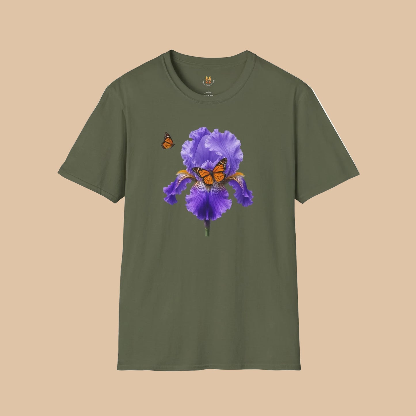 Iris and Butterflies T-Shirt Gallery Image 17 | ChicCouture