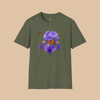 Iris and Butterflies T-Shirt Gallery Image 17 | ChicCouture