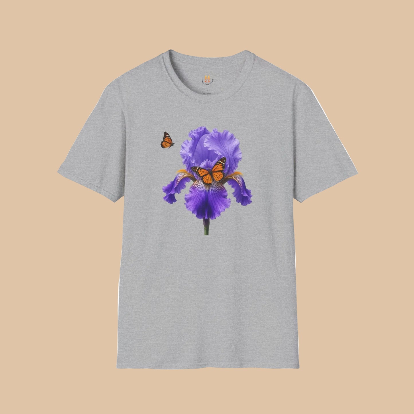 Iris and Butterflies T-Shirt Gallery Image 19 | ChicCouture