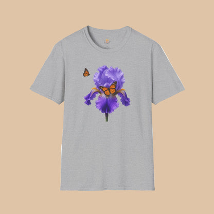 Iris and Butterflies T-Shirt Gallery Image 19 | ChicCouture