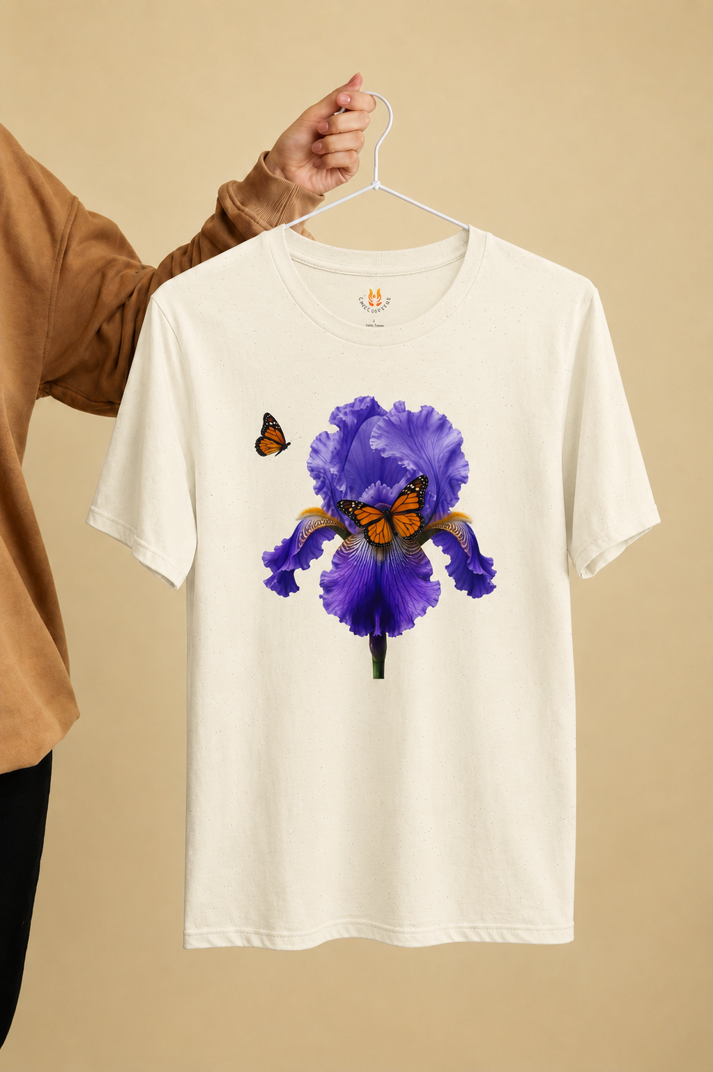 Iris and Butterflies T-Shirt Gallery Image 6 | ChicCouture