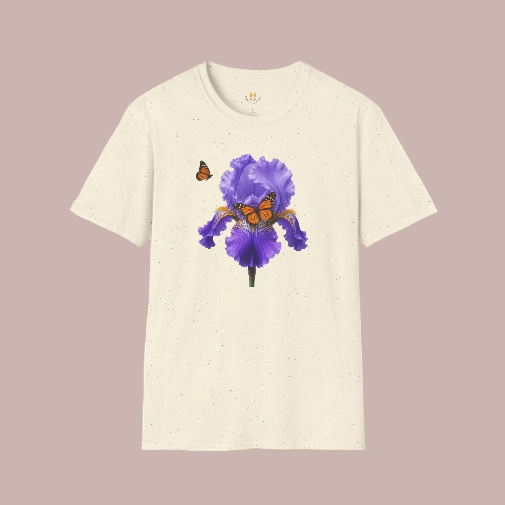 Iris and Butterflies T-Shirt Gallery Image 9 | ChicCouture