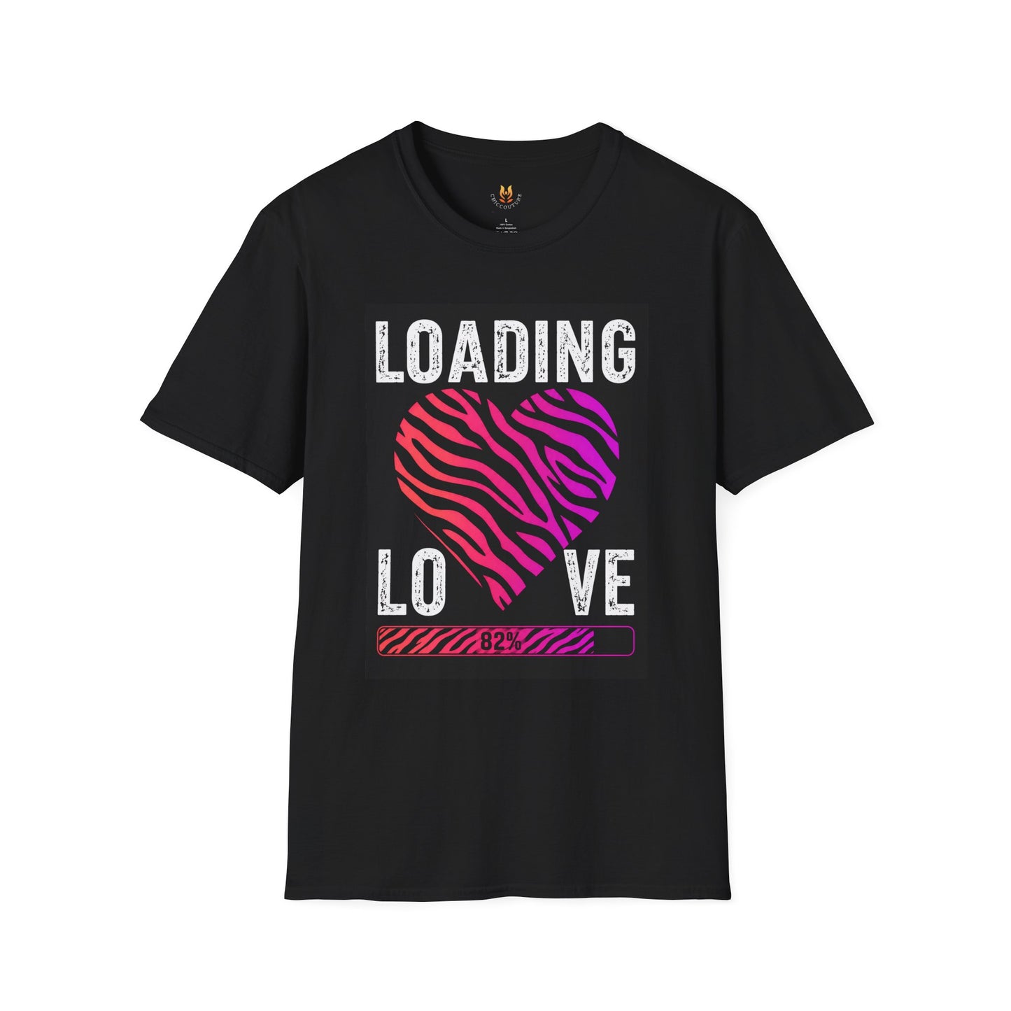 Loading My Love - Unisex Softstyle T-Shirt Gallery Image 4 | ChicCouture