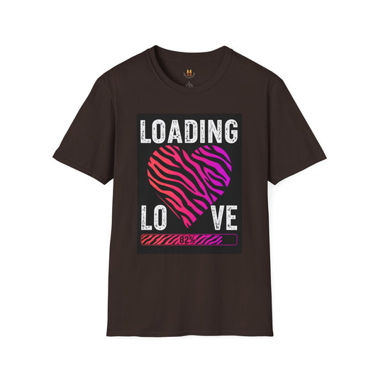 Loading My Love - Unisex Softstyle T-Shirt Main Image | ChicCouture