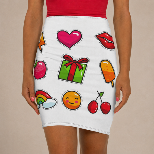 Popsy (White) Skirt Main Image | ChicCouture