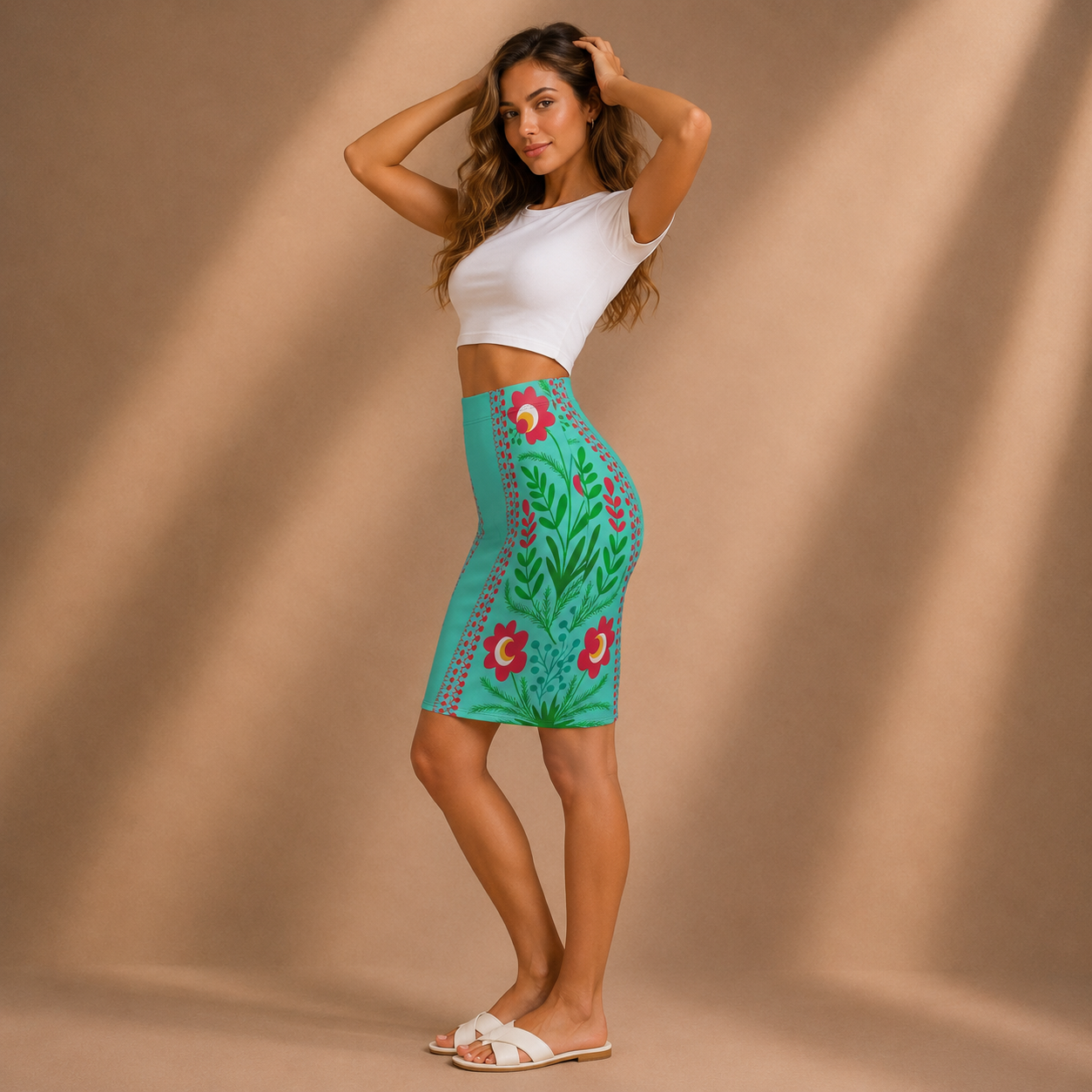 Quiet Garden Skirt Gallery Image 4 | ChicCouture